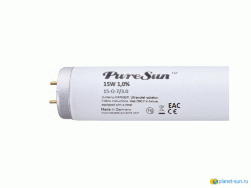 лампа для солярия, PureSun 15W 28.8cm